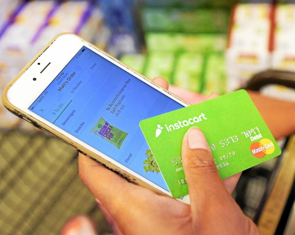 The Instacart Mastercard Is Used By Shoppers Working For Instacart
